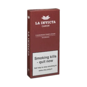 La Invicta Nicaraguan Canon Tubed Cigar - Pack of 3