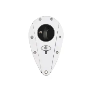 Xikar Xi1 Cigar Cutter - Silver with Black Blade