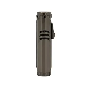 Vector Maxtech Single Jet Flame Cigar Lighter - Gunmetal/Satin