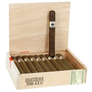 Foundation Charter Oak CT Broadleaf Toro Cigar - Box of 20