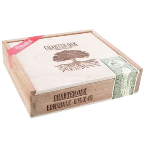 Foundation Charter Oak CT Broadleaf Lonsdale Cigar - Box of 20