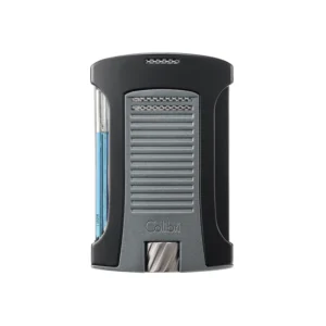 Colibri Daytona Single Jet Flame Cigar Lighter - Black & Charcoal