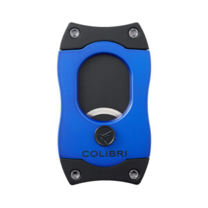 Colibri S-Cut Cigar Cutter - Black & Blue