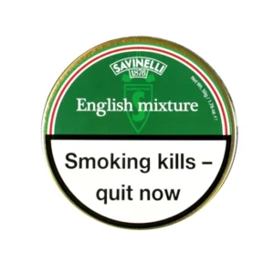 Savinelli English Mixture Pipe Tobacco 50g - Single Tin