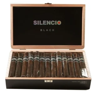 Silencio Black Supremo Toro Cigar - Box of 25