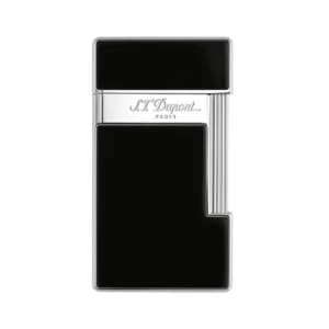 S.T. Dupont Slimmy Single Jet Lighter - Black/Chrome