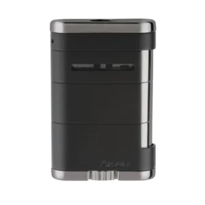 Xikar Allume Tabletop Triple Jet Cigar Lighter - Black