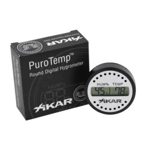 Xikar Round Digital Hygrometer