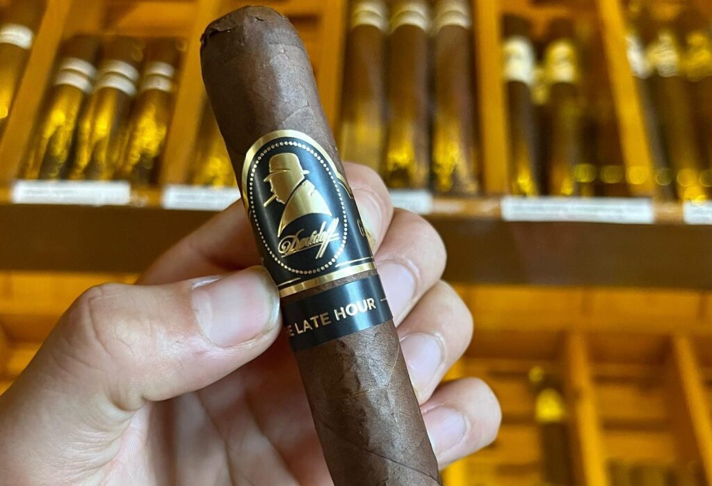 cigar in a cigar shop