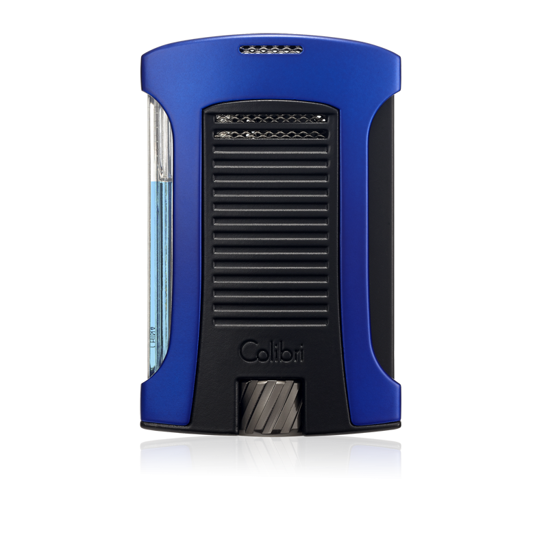 Colibri Daytona Single-Jet Flame Lighter - Blue