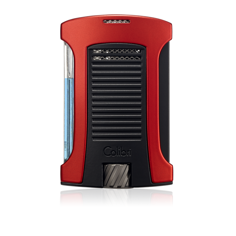 Colibri Daytona Single-Jet Flame Lighter - Red