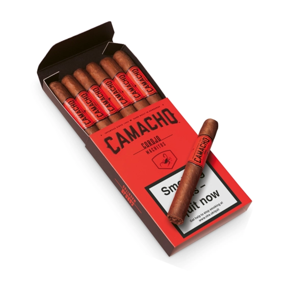 Camacho Machitos Red (Corojo) Cigar - Pack of 6