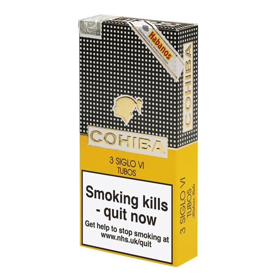 Cohiba Siglo VI Cigar - Pack of 3 Tubos