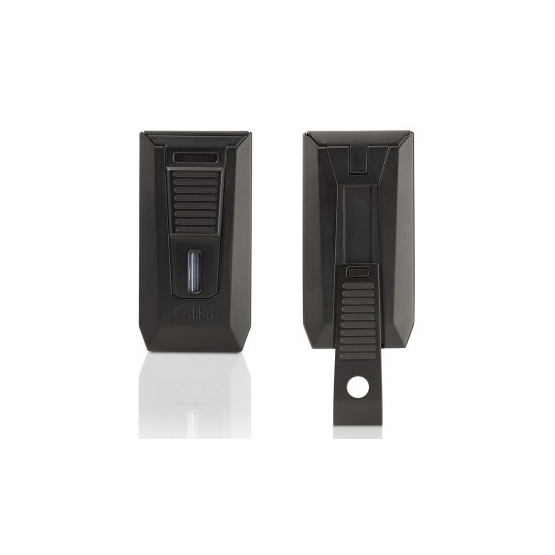 Colibri Slide Double Jet Flame Cigar Lighter - Matte Black