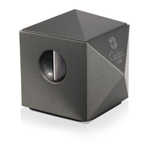 Colibri Quasar Two-in-One Desktop Cigar Cutter-Gunmetal