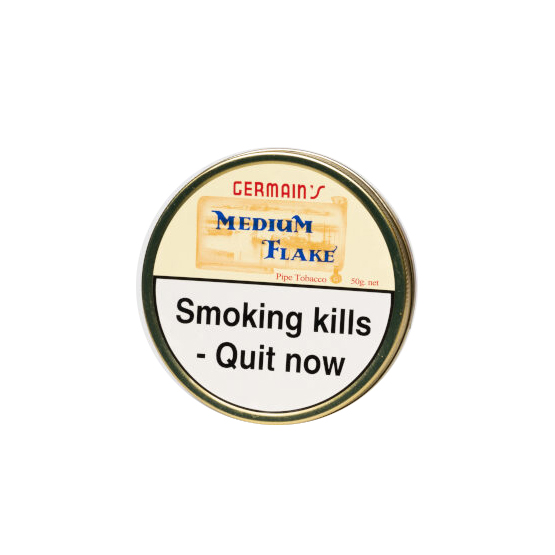 Germain's Medium Flake British Pipe Tobacco 50g - Single Tin