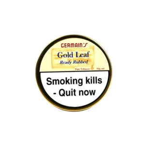 Germain's Gold Leaf Ready Rubbed Pipe Tobacco 50g – Single Tin