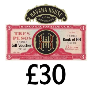 Havana House Gift Voucher - £30