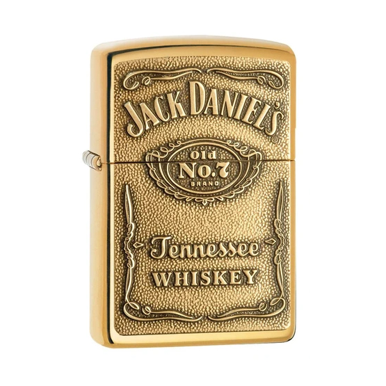 Zippo Jack Daniel's® Brass Soft Flame Lighter