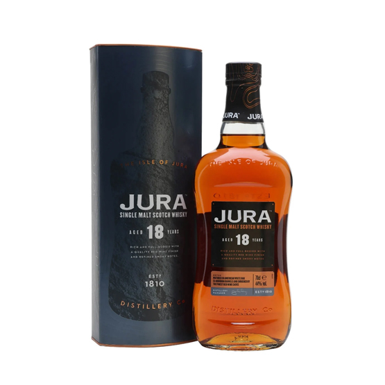 Jura 18 Year Old Red Wine Finish Island Single Malt Scotch Whisky Distillery Bottling (70cl / 44%)