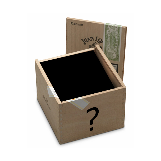 Lucky Dip Empty Cuban Cabinet Cigar Box - Single Box