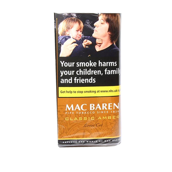 Mac Baren Classic Amber Loose Cut Pipe Tobacco 40g