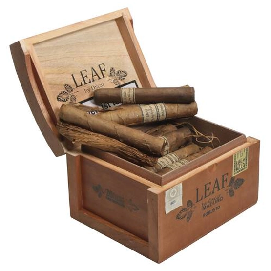 Leaf by Oscar Maduro Robusto Cigar - Box of 20