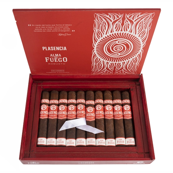 Plasencia Alma Del Fuego Candente Cigar - Box of 10