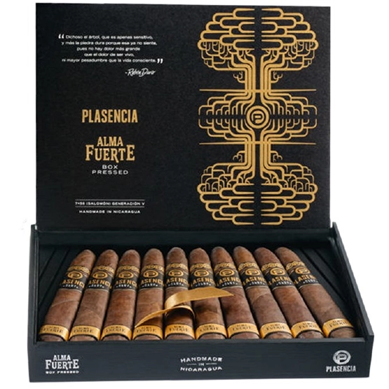 Plasencia Alma Fuerte Nestor IV Toro Cigar - Box of 10