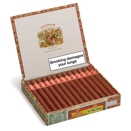 Punch Double Coronas Cigar - Box of 25