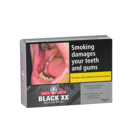 Samuel Gawith Black XX Twist Pipe Tobacco 50g - Single Tin