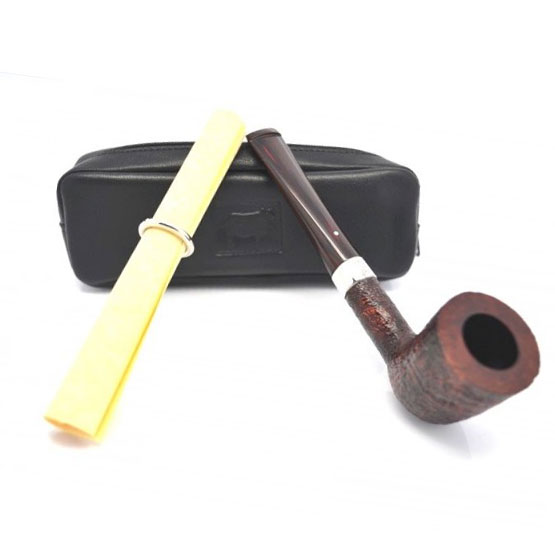 Dunhill White Spot Zodiac Cumberland 2015 Year of the Sheep Pipe
