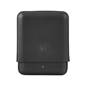 Dunhill Bulldog Black Cigar Case - 4 Robusto