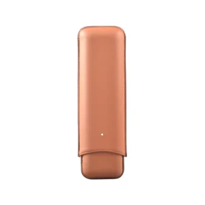 Dunhill Whitespot Terracotta Cigar Case - 2 Churchill