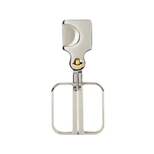 Elie Bleu Cigar Scissors- Steel/Gold Button