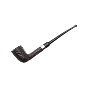 Peterson Speciality Rustic Nickel Mounted Dublin Pipe