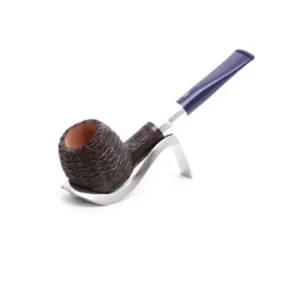 Savinelli Eleganza Brownblast 207 6mm Pipe - Sandblasted