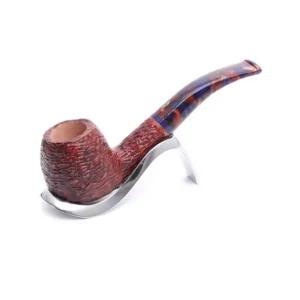 Savinelli Fantasia Dark Brown 626 6mm Pipe - Rustic