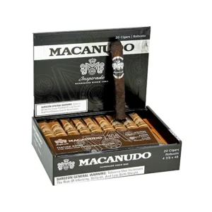 Macanudo Black Inspirado Robusto - Box of 20