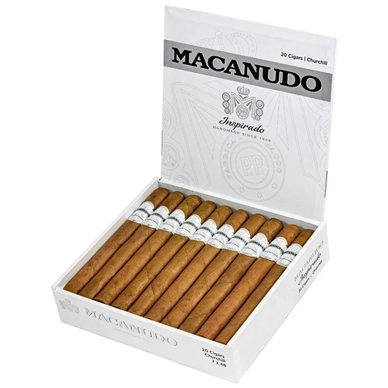 Macanudo White Inspirado Churchill Cigar - Box of 20