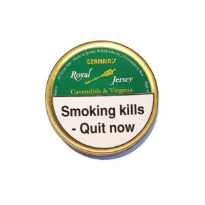 Germain's Royal Jersey Cavendish & Virginia British Pipe Tobacco 50g – Single Tin