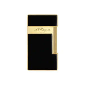 S.T. Dupont Slimmy Single Jet Lighter – Black/Gold