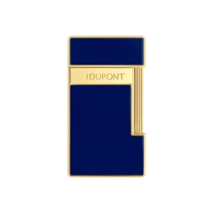 S.T. Dupont Slimmy Single Jet Lighter – Blue Lacquer/Golden