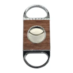BLD Double Blade Cigar Cutter - Mahogany