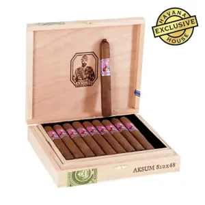 Foundation Aksum Claro Corona Cigar - Box of 10 [Havana House Exclusive]