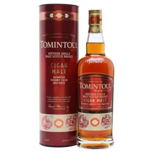 Tomintoul Cigar Malt Sherry Cask Speyside Single Malt Scotch Whisky (70cl / 43%)