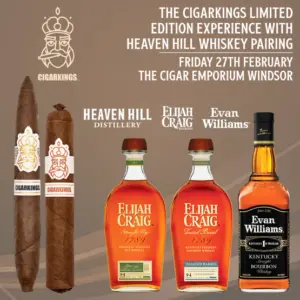 The CigarKings Limited Edition Experience with Heaven Hill Whiskey Pairing [27/02/26] WINDSOR